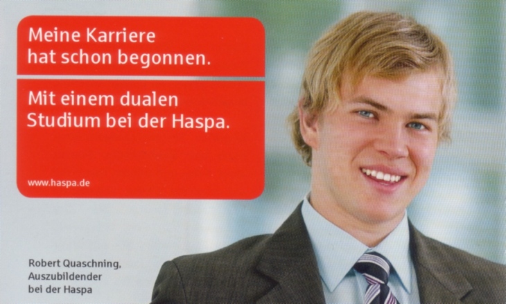 Haspa Werbung eklig