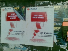Super Kahrs-Juso-Kampagne: Trotz SPD Jusos wählen!