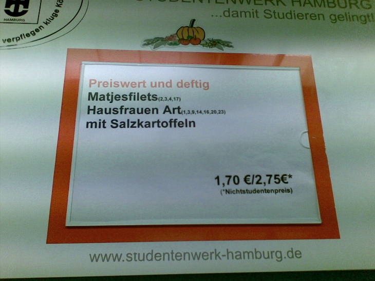 Matjesfilet mit Kartoffeln - HAUSFRAUEN-ART