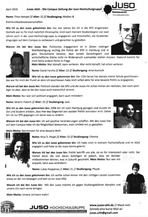 Jusos jetzt...