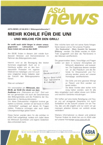 Kohle statt Politik?