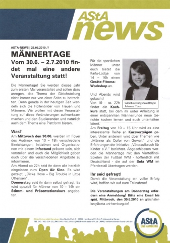 AStA Männertag